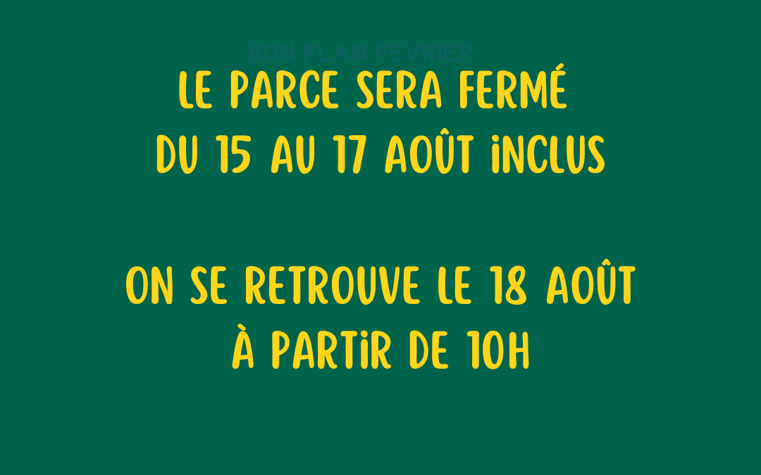 Fermeture Exceptionnelle